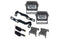 2016-23 Toyota Tacoma Oracle A-Pillar Hood Mount Brackets w/ VEGA Series Spotlights