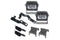 2005-14 Toyota Tacoma Oracle A-Pillar Hood Mount Brackets w/ VEGA Series Spotlights