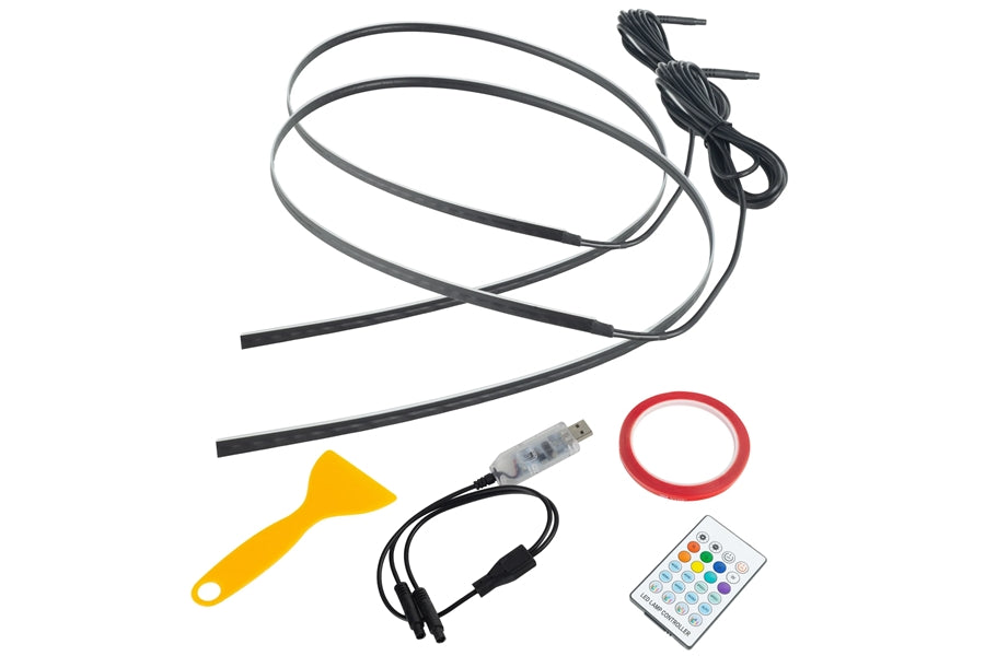 2018-2023 Jeep Wrangler JL/Gladiator JT Oracle Dynamic ColorSHIFT LED Interior Dash Board Kit