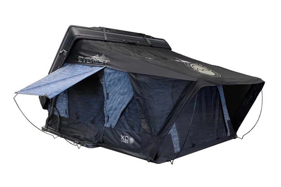 Overland Vehicle Systems XD Everest Cantilever Aluminum Hard Shell Roof Top Tent, 4 Person