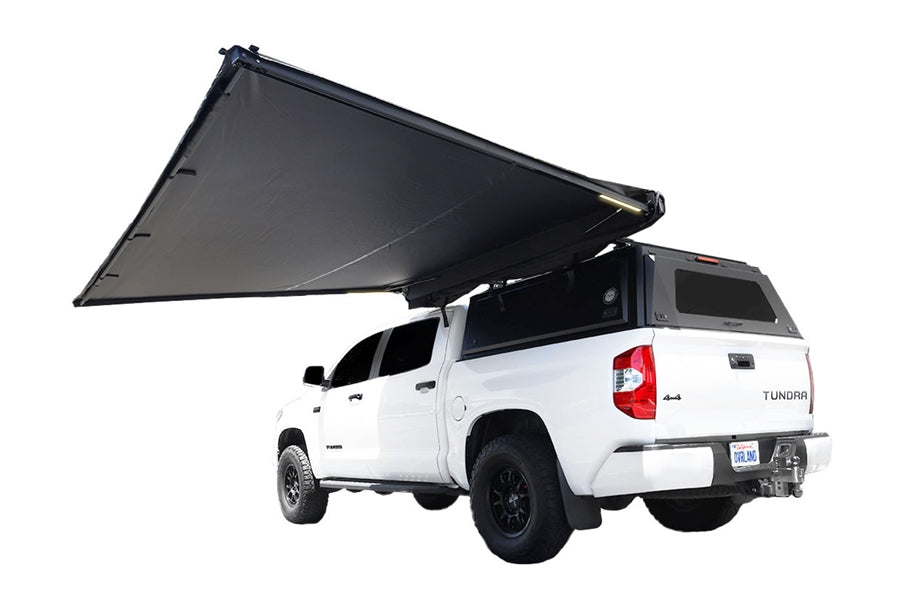 Overland Vehicle Systems Universal XD Nomadic Self-Deploying 90 Degree Awning w/ Lights