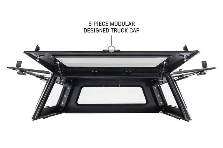 2016-23 Toyota Tacoma Overland Vehicle Systems Expedition Truck Cap (5ft Bed)