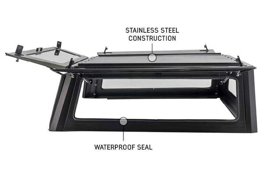 2016-23 Toyota Tacoma Overland Vehicle Systems Expedition Truck Cap (5ft Bed)