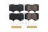 2003-09 Toyota 4Runner & 2005-24 Toyota Tacoma Power Stop Z17 Evolution Ceramic Brake Pads, Front