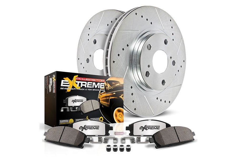 2010-24 Toyota 4Runner Power Stop Z36 Truck & Tow Brake Upgrade Kit, Rear