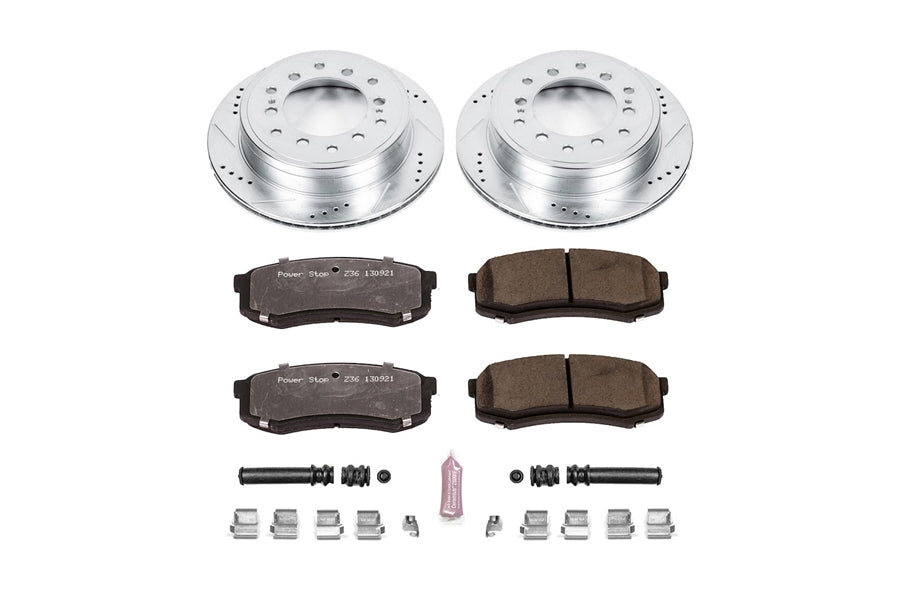 2010-24 Toyota 4Runner Power Stop Z36 Truck & Tow Brake Upgrade Kit, Rear
