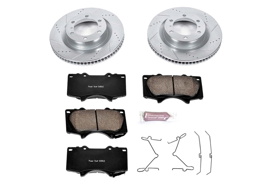 2010-24 Toyota 4Runner Power Stop Z23 Evolution Sport Brake Upgrade Kit, Front