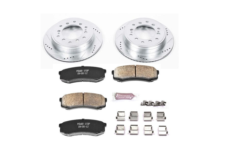 2010-24 Toyota 4Runner Power Stop Z23 Evolution Sport Brake Upgrade Kit, Rear
