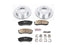 2010-24 Toyota 4Runner Power Stop Z23 Evolution Sport Brake Upgrade Kit, Rear