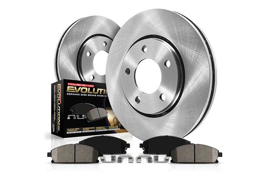 2003-09 Toyota 4Runner & 2005-23 Toyota Tacoma Power Stop Z17 Stock Replacement Brake Kit, Front