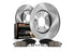 2003-09 Toyota 4Runner & 2005-23 Toyota Tacoma Power Stop Z17 Stock Replacement Brake Kit, Front