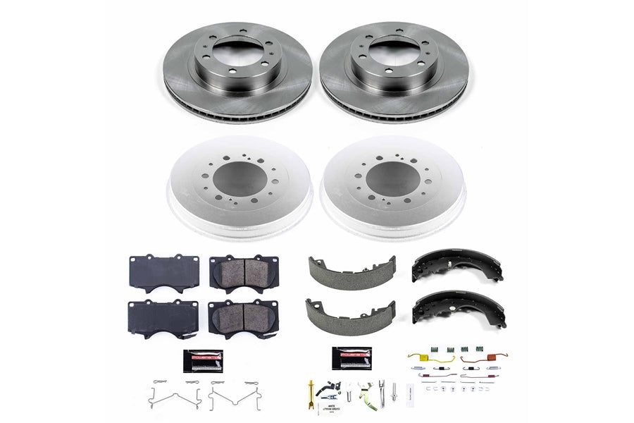 2005-23 Toyota Tacoma Power Stop Z17 Stock Replacement Brake Kit, Front & Rear