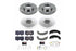 2005-23 Toyota Tacoma Power Stop Z17 Stock Replacement Brake Kit, Front & Rear