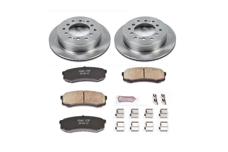 2003-2009 Toyota 4Runner Power Stop Z17 Stock Replacement Brake Kit, Rear
