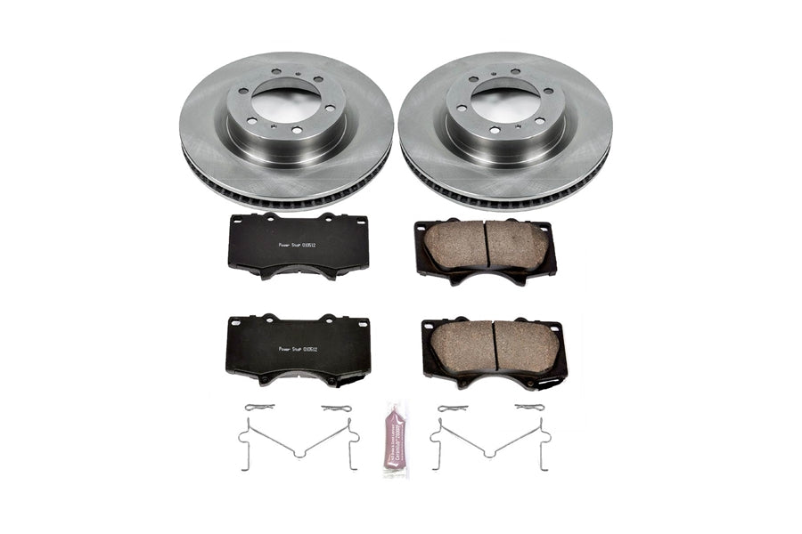 2010-24 Toyota 4Runner Power Stop Z17 Stock Replacement Brake Kit, Front
