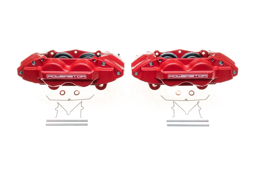 2010-19 Toyota 4Runner Power Stop Powder Coated Calipers, Front