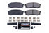 2003-24 Toyota 4Runner Power Stop Z23 Evolution Sport Carbon-Fiber Rear Brake Pads