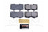 2010-24 Toyota 4Runner Power Stop Z23 Evolution Sport Carbon-Fiber Front Brake Pads