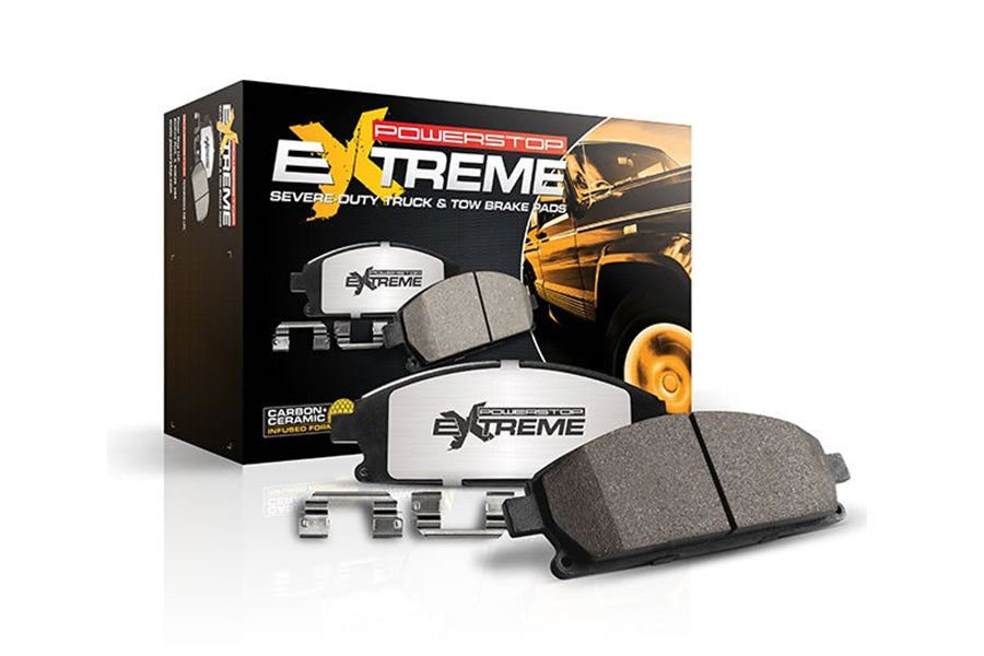 2003-24 Toyota 4Runner Power Stop Z36 Truck & Tow Carbon-Fiber Ceramic Brake Pads, Rear