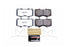 2010-24 Toyota 4Runner Power Stop Z36 Truck & Tow Carbon-Fiber Ceramic Brake Pads, Front