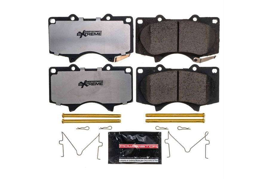 2003-09 Toyota 4Runner & 2005-24 Toyota Tacoma Power Stop Z36 Truck & Tow Carbon-Fiber Ceramic Brake Pads, Front