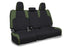 2024-25 Toyota Tacoma PRP Rear Bench Covers - Black and Olive Green