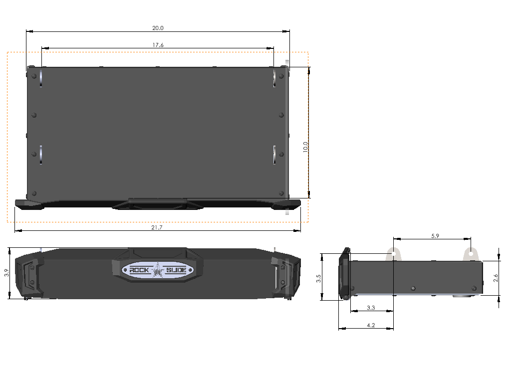 2016-23 Toyota Tacoma Rock Slide Engineering R-Step Truck Bed Step