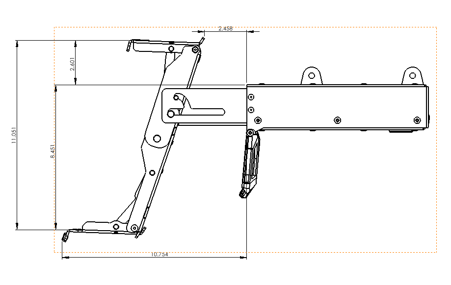 Rock Slide Engineering R-Step 9in Truck Bed Step-No Bracket