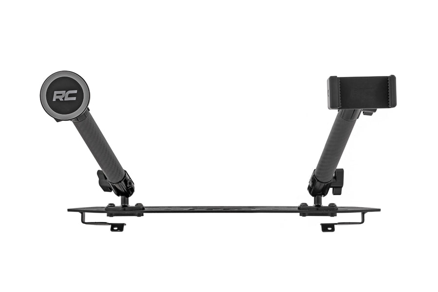 2018-26 Jeep Wrangler JL/Gladiator JT Rough Country Dash Mount w/ 8in Extension Arm