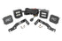 2024-25 Toyota Tacoma Rough Country Black Series LED Ditch Light Kit (Spot Beam)