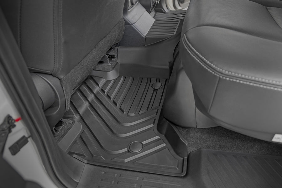 2024-25 Toyota Land Cruiser Rough Country Front and Rear Flex-Fit Floor Mats