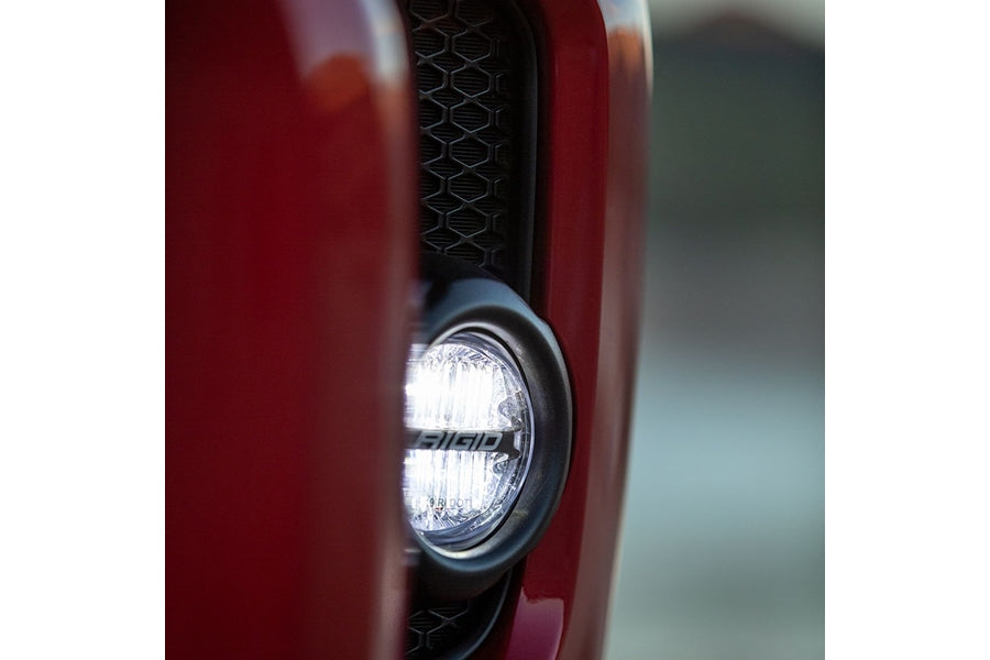 2014-25 Toyota 4Runner Rigid Industries 360-Series Pro SAE Fog Light Kit, White