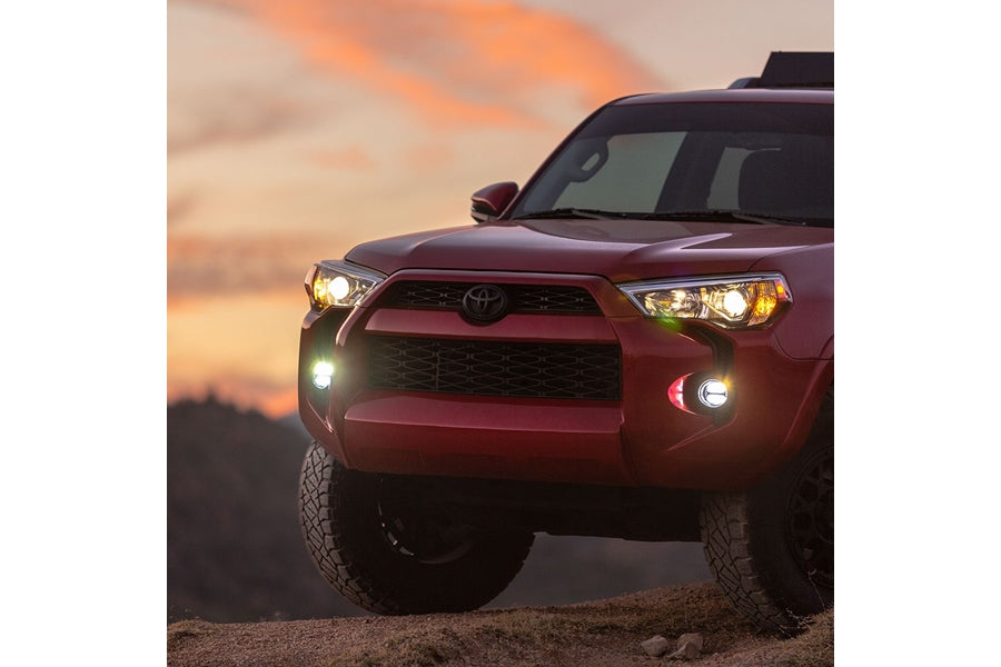 2014-25 Toyota 4Runner Rigid Industries 360-Series Pro SAE Fog Light Kit, White