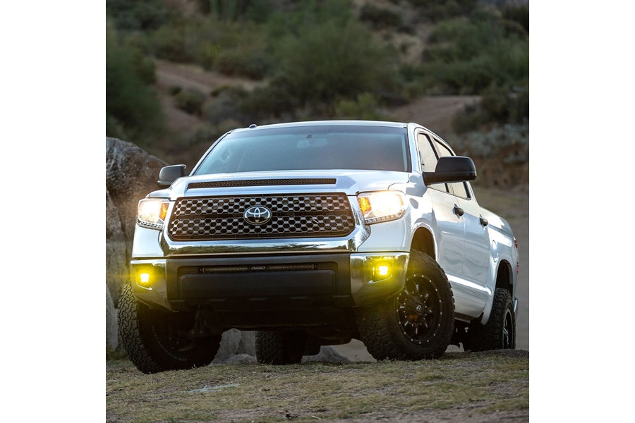 2014-25 Toyota 4Runner Rigid Industries 360-Series Pro SAE Fog Kit, Yellow