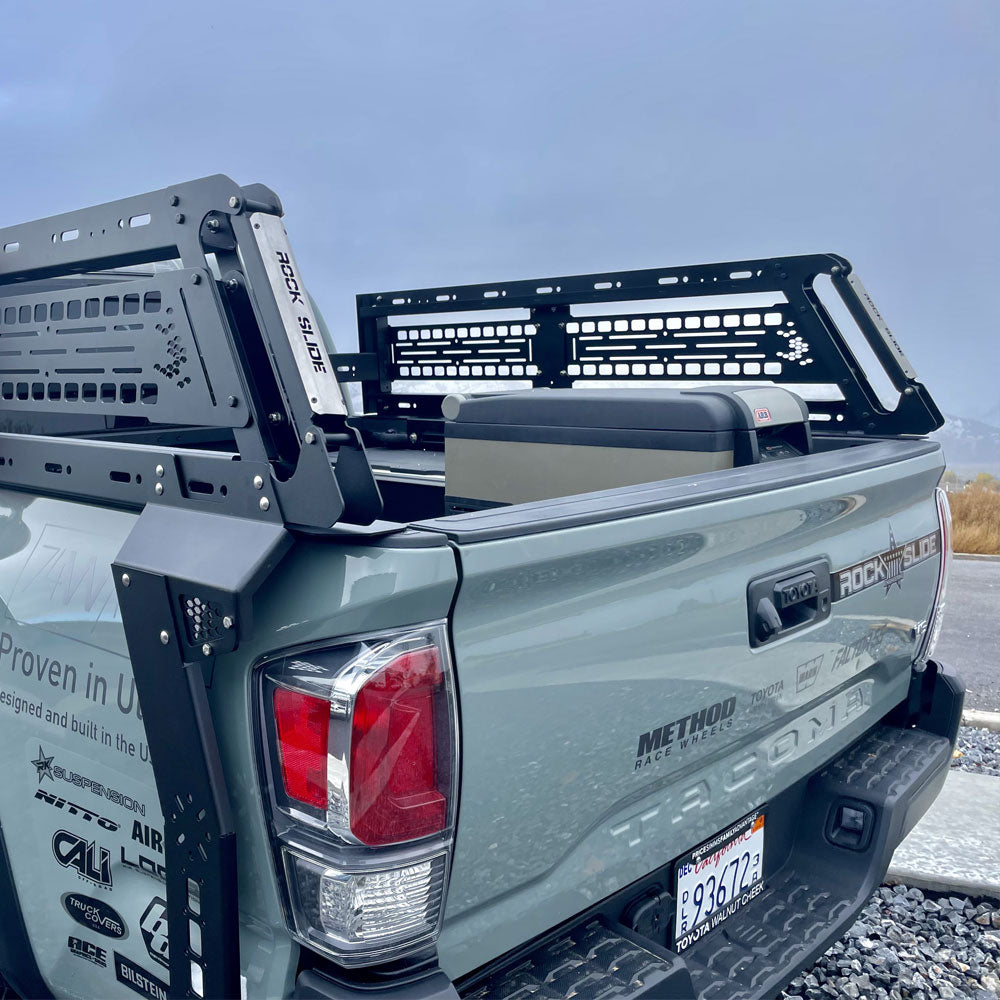 2016-23 Toyota Tacoma Rock Slide Engineering Overland Rack Basic Kit