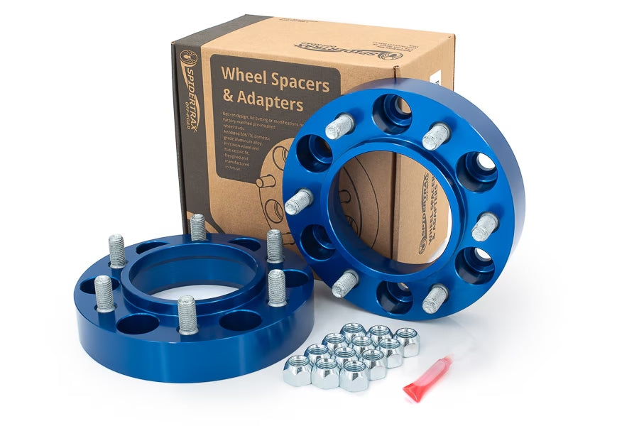 Toyota Tacoma & 4Runner Spidertrax 1.25in Whell Spacers, 6x5.5in - Blue