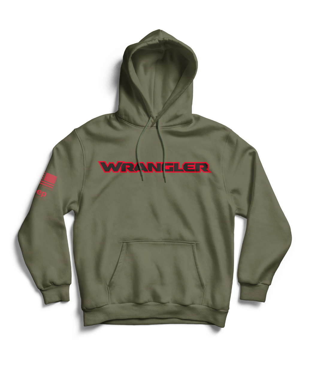 Wrangler Hoodie - Army Green