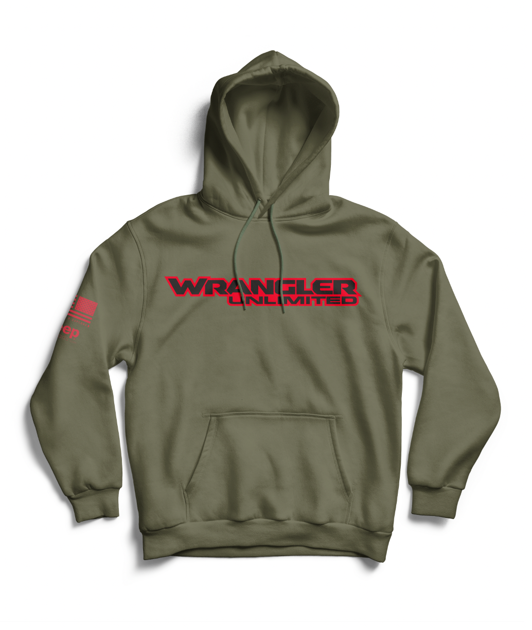 Wrangler Unlimited Hoodie - Army Green