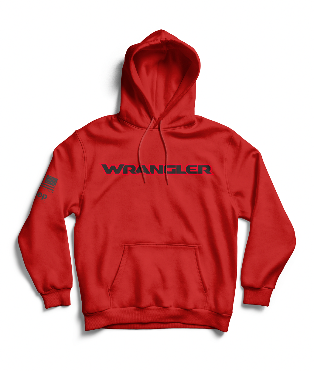 Wrangler Hoodie - Red