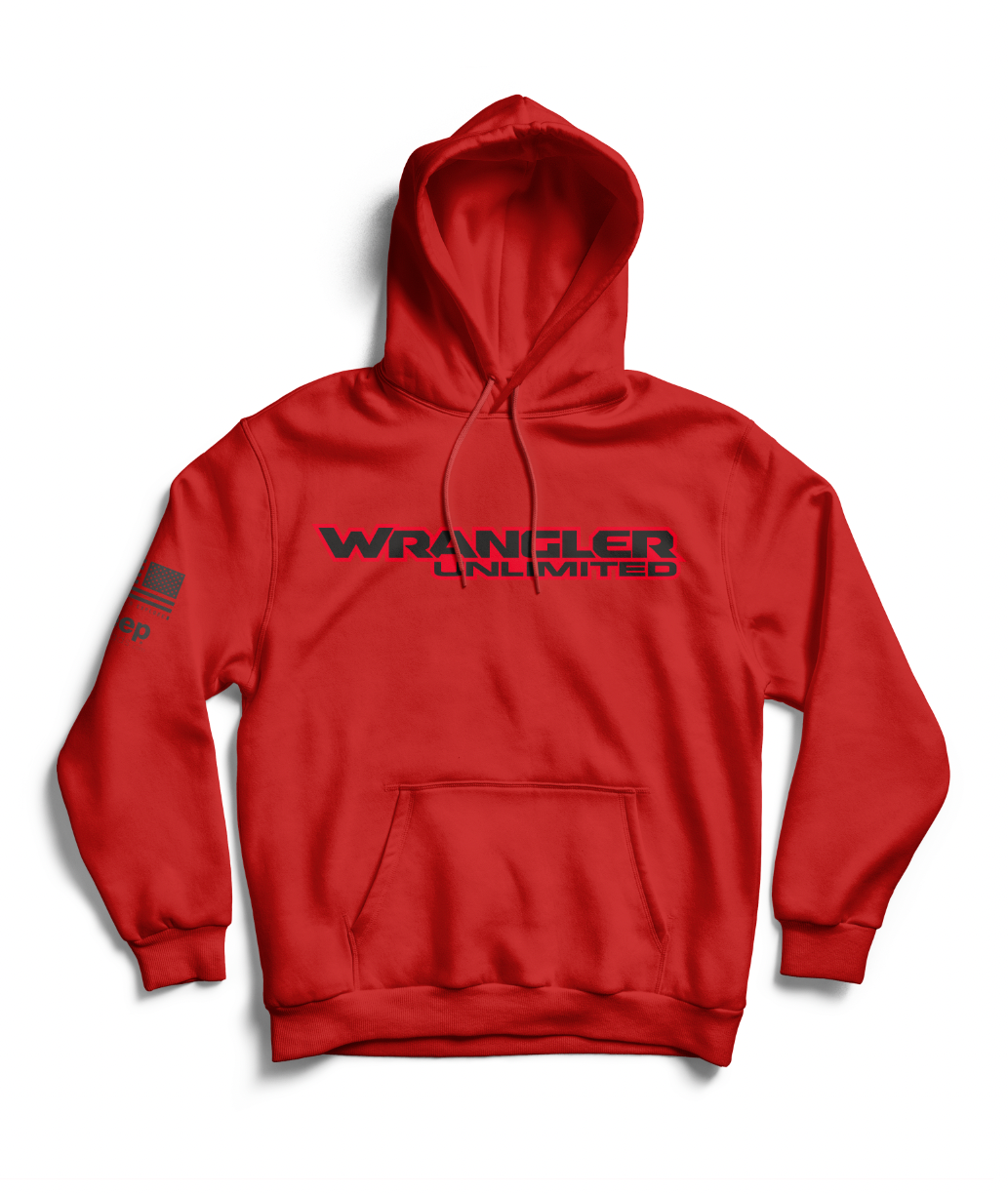 Wrangler Unlimited Hoodie - Red