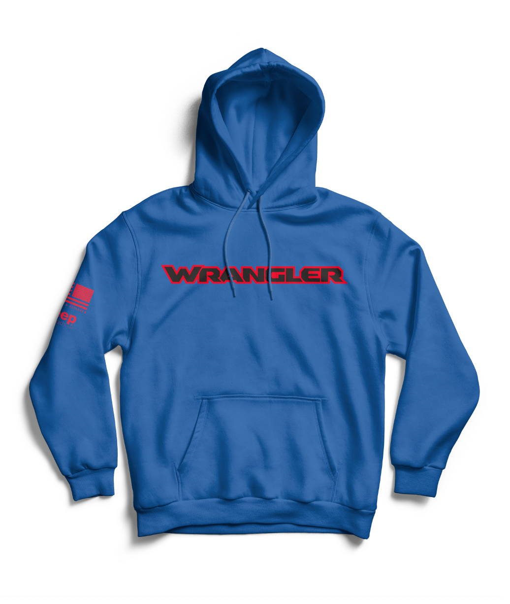 Wrangler Hoodie - Royal Blue