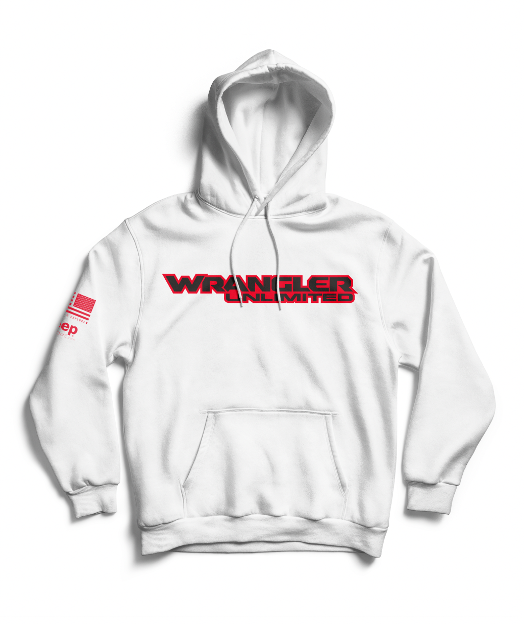 Wrangler Unlimited Hoodie - White