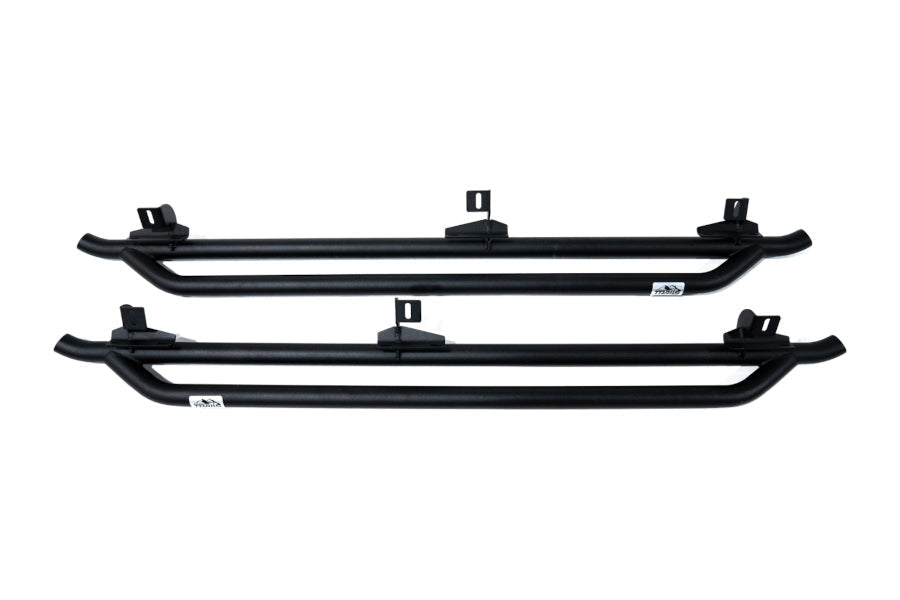 Jeep Wrangler JK 4-Door 2007-2018, TRAILS by Grimm Rocker Guard1, Steel, view 2