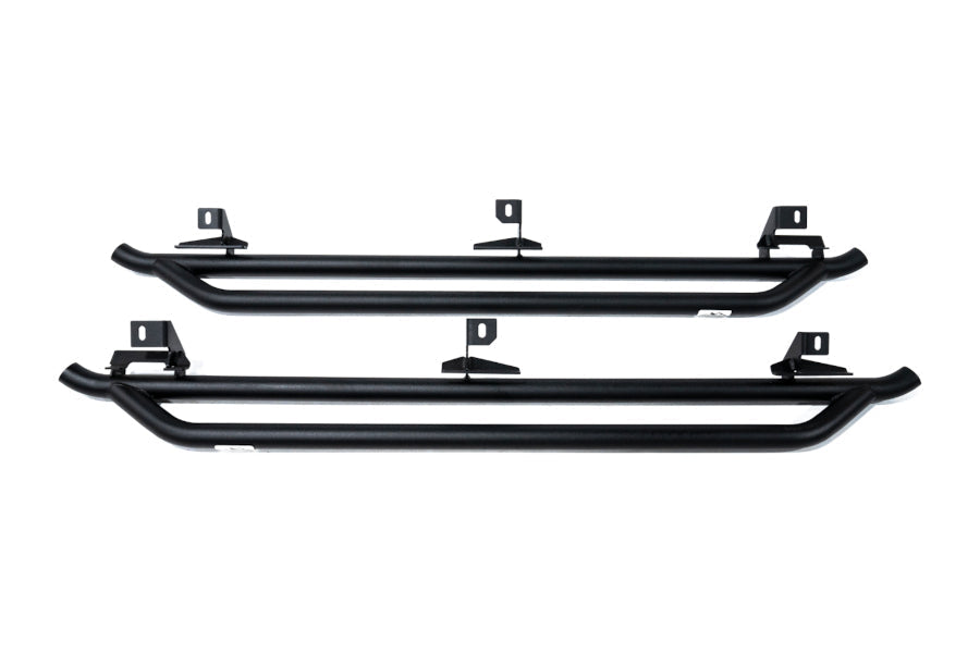 Jeep Wrangler JL 4-Door 2018-2024 & 4xe 2021-2024, TRAILS by Grimm Rocker Guard1, Steel, view 2