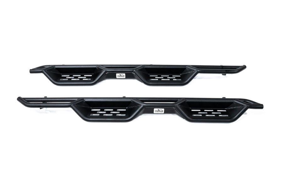 Jeep Wrangler JK 4-Door 2007-2018, TRAILS by Grimm NB1 Running Boards, Steel