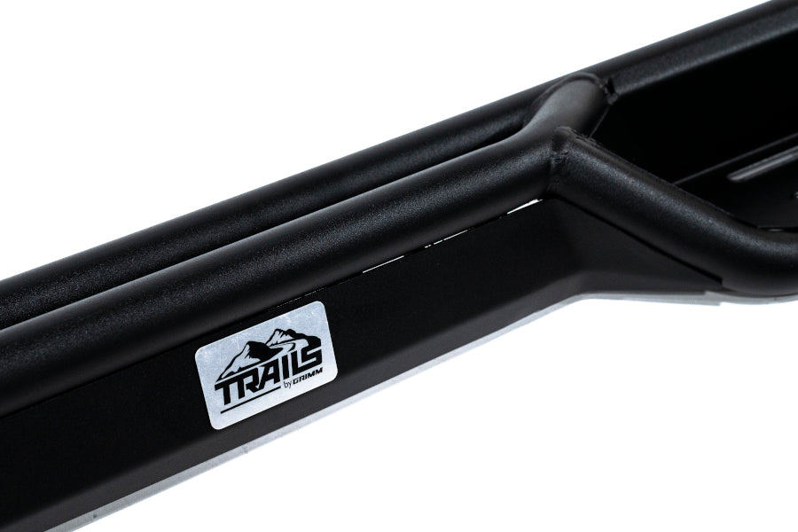 Ford F-150 2015-2024 & F-150 Lightning 2022-2024 & F-250/350/450/550 Super Duty 2017-2024, TRAILS by Grimm NB1 Running Boards, Crew Cab, Steel, view 3