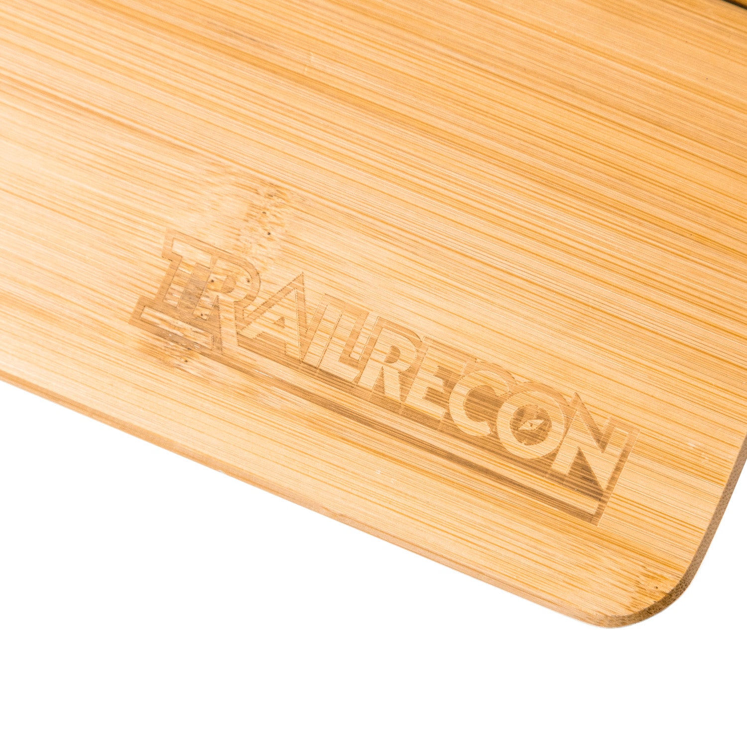 TrailRecon Folding Bamboo Overland Table