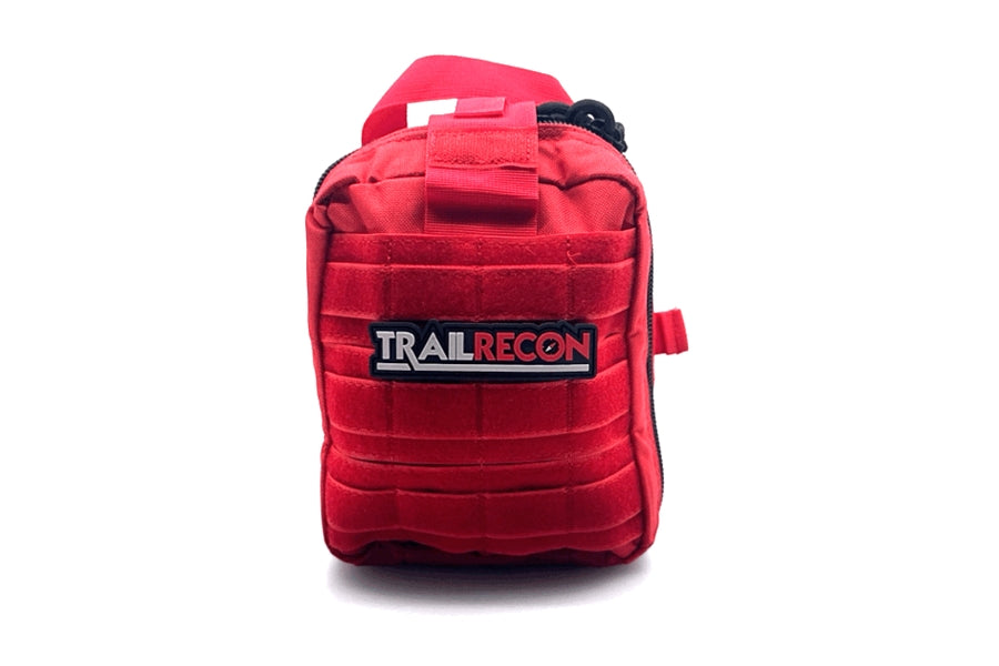 Trail Recon Vehicle Trauma First Aid Kit - Red
