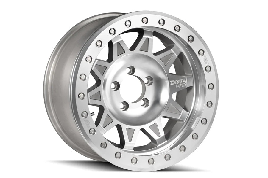Toyota 4Runner/Tacoma/Tundra Dirty Life 9302 Roadkill Race Beadlock Wheel, 17x9 6x139.7 -14mm - Machined