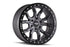Toyota 4Runner/Tacoma/Tundra Dirty Life DT-1 9303 Beadlock Wheel, 17x9 6x139.7 -12mm - Gunmetal Grey